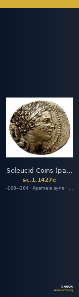 Seleucid Coins (part 2) 1427e — CANOA