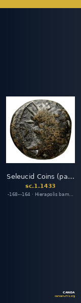 Seleucid Coins (part 2) 1433 — CANOA