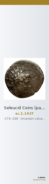 Seleucid Coins (part 2) 1437 — CANOA