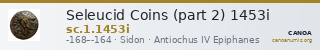 Seleucid Coins (part 2) 1453i — CANOA