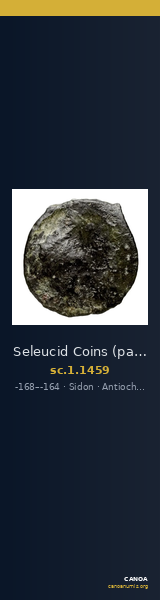 Seleucid Coins (part 2) 1459 — CANOA