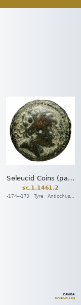 Seleucid Coins (part 2) 1461.2 — CANOA