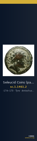 Seleucid Coins (part 2) 1461.2 — CANOA