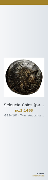 Seleucid Coins (part 2) 1468 — CANOA
