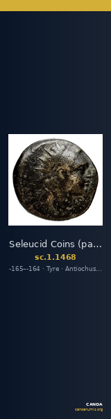 Seleucid Coins (part 2) 1468 — CANOA