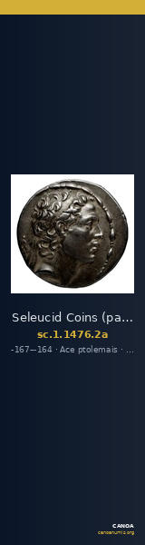 Seleucid Coins (part 2) 1476.2a — CANOA