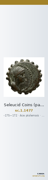 Seleucid Coins (part 2) 1477 — CANOA