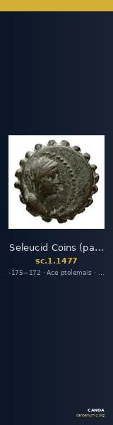 Seleucid Coins (part 2) 1477 — CANOA
