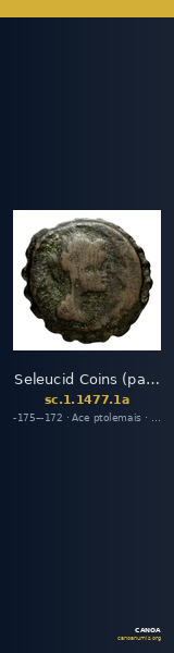 Seleucid Coins (part 2) 1477.1a — CANOA