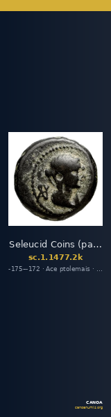 Seleucid Coins (part 2) 1477.2k — CANOA