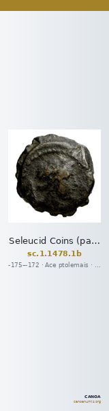 Seleucid Coins (part 2) 1478.1b — CANOA