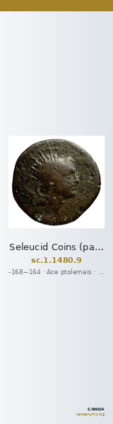Seleucid Coins (part 2) 1480.9 — CANOA