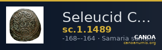 Seleucid Coins (part 2) 1489 — CANOA