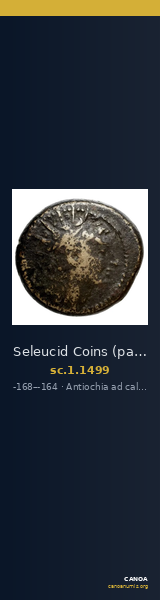 Seleucid Coins (part 2) 1499 — CANOA