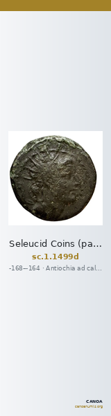 Seleucid Coins (part 2) 1499d — CANOA