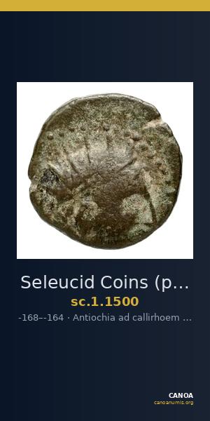 Seleucid Coins (part 2) 1500 — CANOA