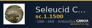 Seleucid Coins (part 2) 1500 — CANOA
