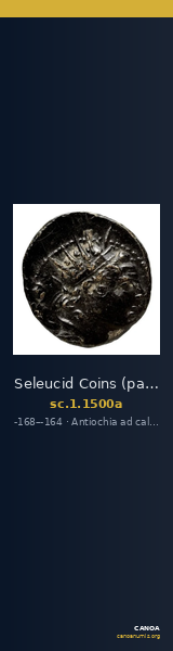 Seleucid Coins (part 2) 1500a — CANOA