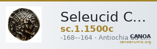Seleucid Coins (part 2) 1500c — CANOA