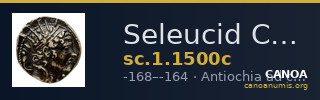 Seleucid Coins (part 2) 1500c — CANOA
