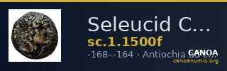 Seleucid Coins (part 2) 1500f — CANOA