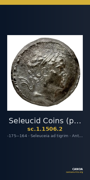 Seleucid Coins (part 2) 1506.2 — CANOA