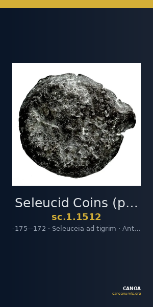 Seleucid Coins (part 2) 1512 — CANOA