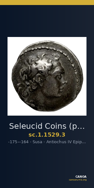 Seleucid Coins (part 2) 1529.3 — CANOA