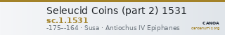 Seleucid Coins (part 2) 1531 — CANOA
