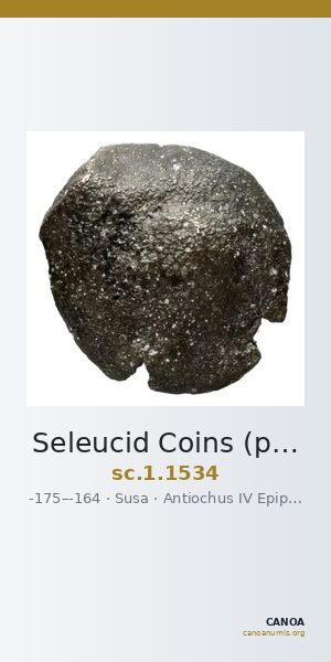 Seleucid Coins (part 2) 1534 — CANOA