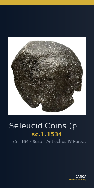 Seleucid Coins (part 2) 1534 — CANOA