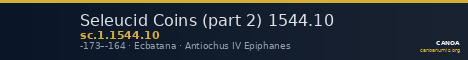 Seleucid Coins (part 2) 1544.10 — CANOA