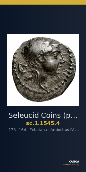 Seleucid Coins (part 2) 1545.4 — CANOA