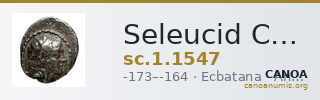 Seleucid Coins (part 2) 1547 — CANOA