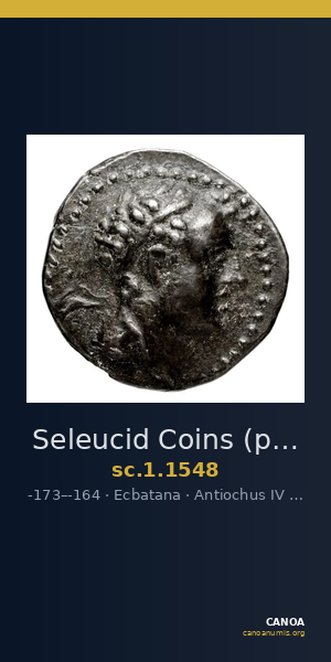 Seleucid Coins (part 2) 1548 — CANOA