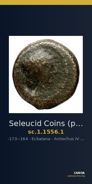 Seleucid Coins (part 2) 1556.1 — CANOA