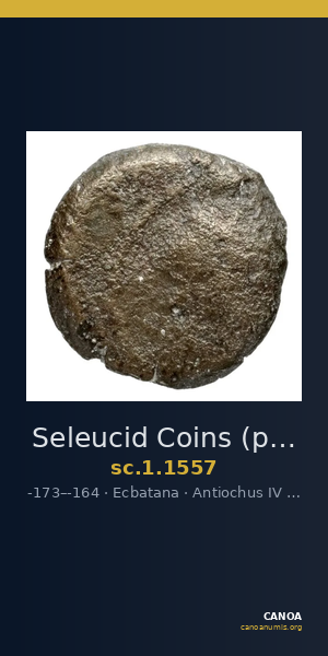 Seleucid Coins (part 2) 1557 — CANOA
