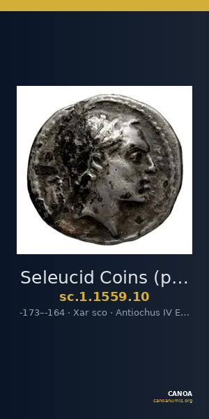 Seleucid Coins (part 2) 1559.10 — CANOA