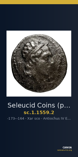Seleucid Coins (part 2) 1559.2 — CANOA