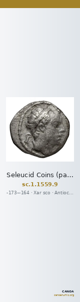 Seleucid Coins (part 2) 1559.9 — CANOA