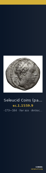 Seleucid Coins (part 2) 1559.9 — CANOA