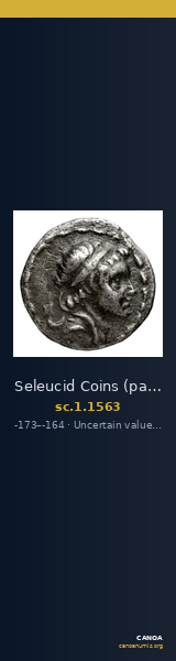 Seleucid Coins (part 2) 1563 — CANOA
