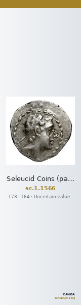 Seleucid Coins (part 2) 1566 — CANOA
