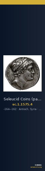 Seleucid Coins (part 2) 1575.4 — CANOA