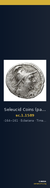 Seleucid Coins (part 2) 1589 — CANOA