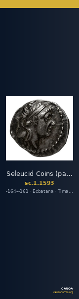 Seleucid Coins (part 2) 1593 — CANOA