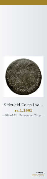 Seleucid Coins (part 2) 1601 — CANOA