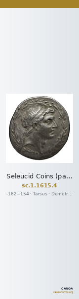 Seleucid Coins (part 2) 1615.4 — CANOA