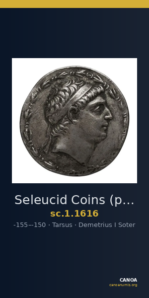 Seleucid Coins (part 2) 1616 — CANOA