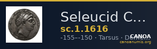 Seleucid Coins (part 2) 1616 — CANOA